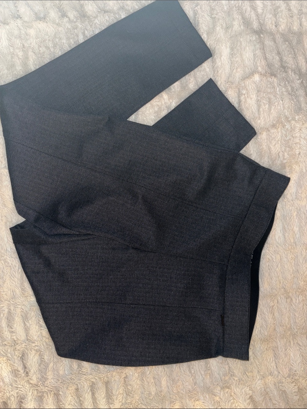 Anne Klein Black Straight Leg Trousers